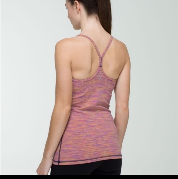 Lululemon Athletica We Are From Space Power Y Back Tank Top •Size 6 - Picture 2 of 10